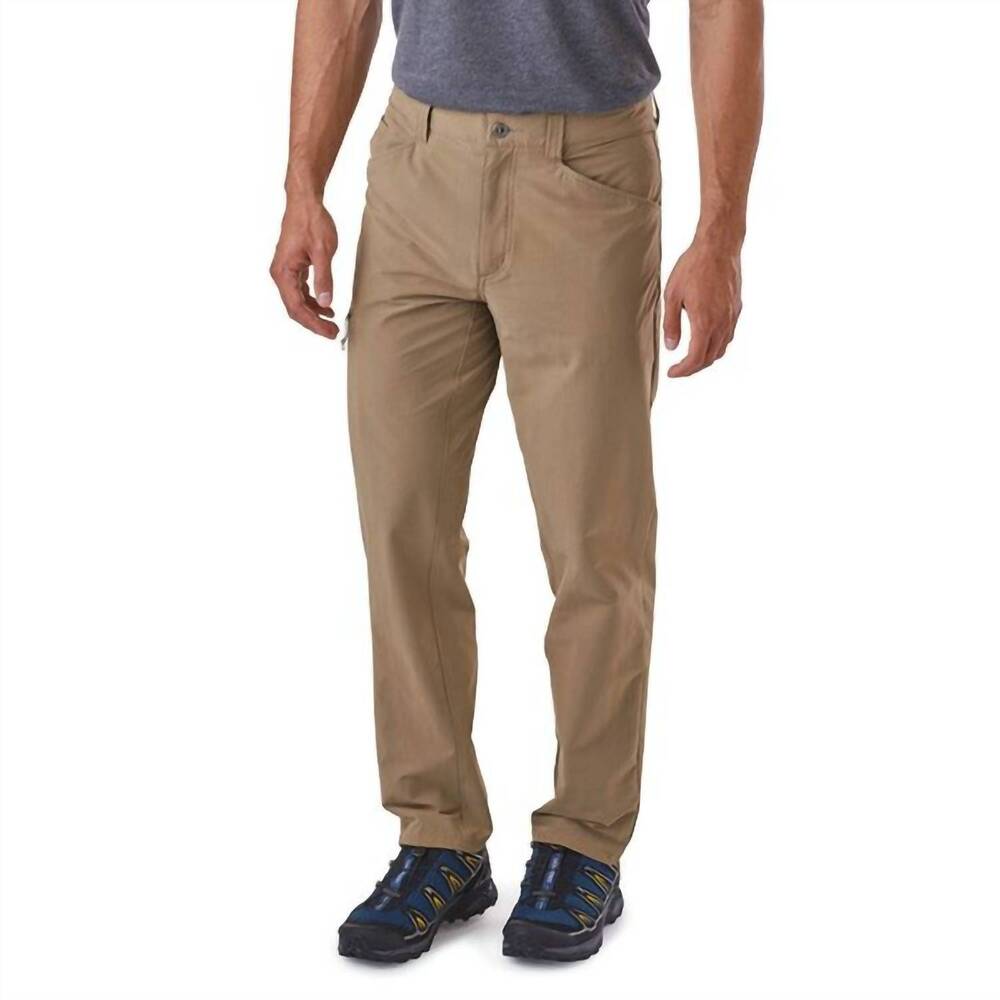 NEW PATAGONIA quandary regular pants in ash tan
